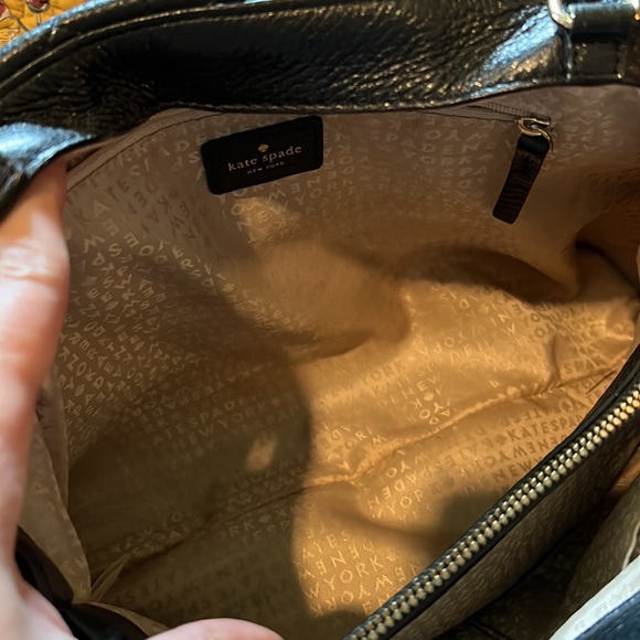 Kate Spade Whitaker Place Elena Purse Bag Black Leather - Picture 5 of 8